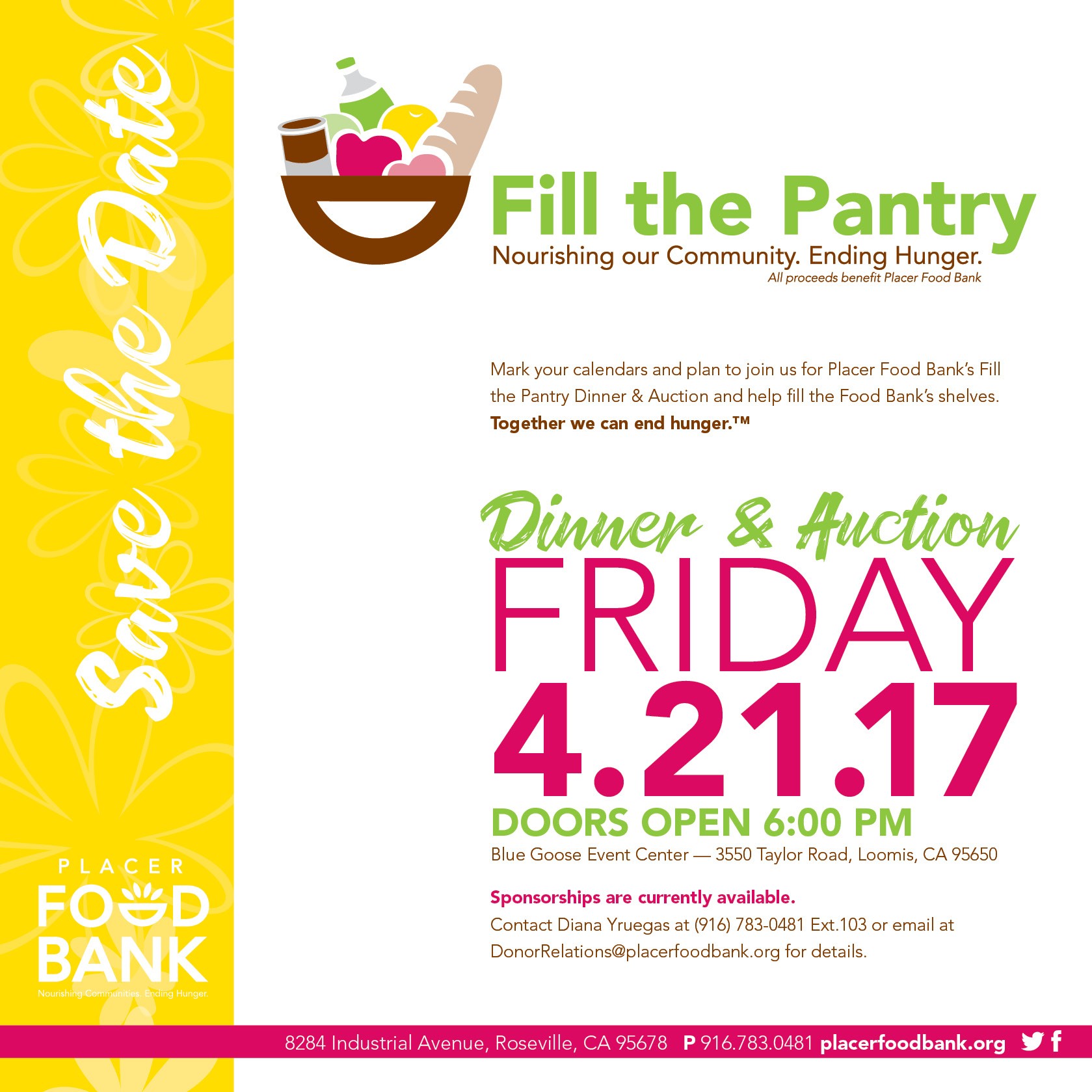 Fill the Pantry Dinner & Auction